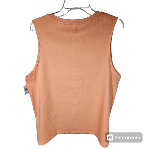 Disney Parks Mickey Mouse Salmon Tank Top NWT Women's Plus Size 1X - Picture 3 of 11